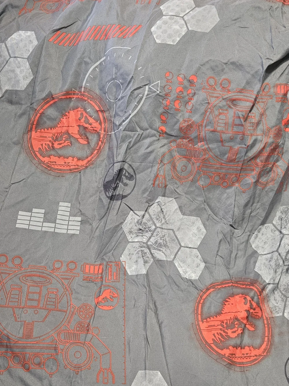 Jurassic World Sheet Set And Comforter.